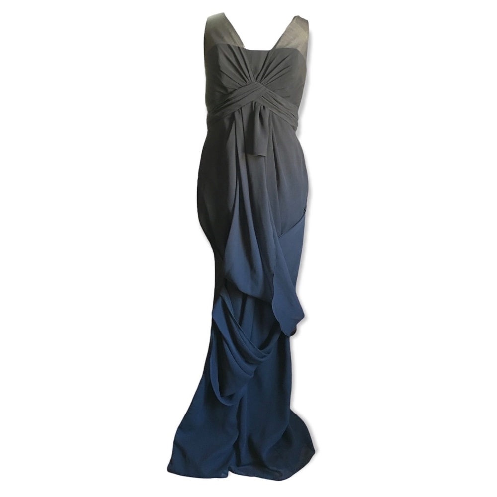 Vera Wang White Label Black Formal Dress